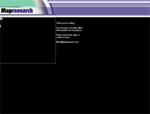 Tablet Screenshot of mapresearch.com